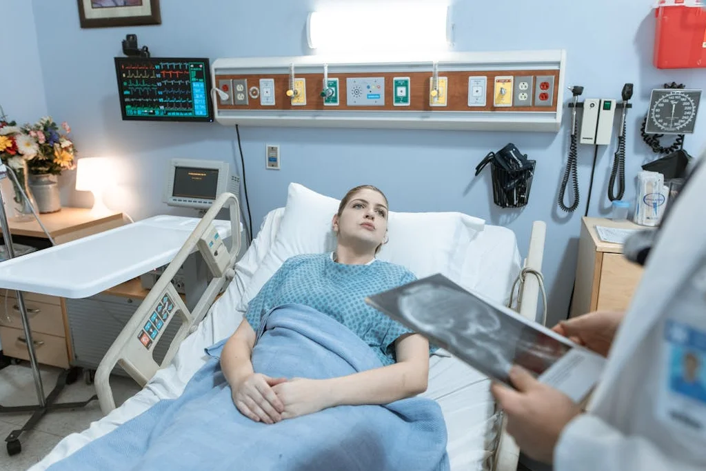 Laboratory scientist handling samples